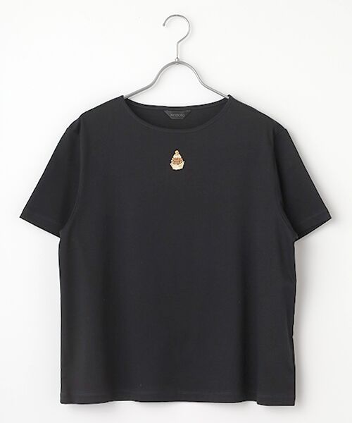 INGEBORG / インゲボルグ Tシャツ | Le Salon de INGEBORG pt.チュールレイヤードカットソー | 詳細1