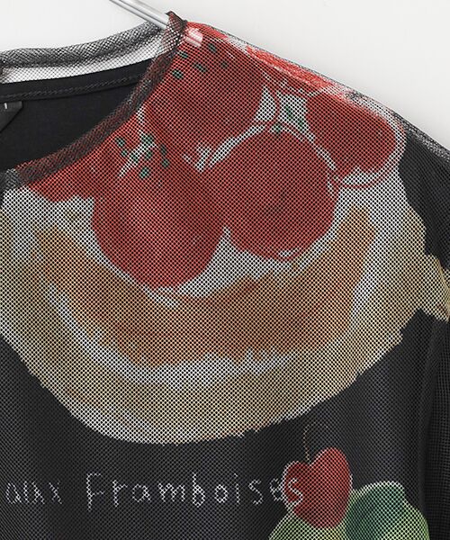 INGEBORG / インゲボルグ Tシャツ | Le Salon de INGEBORG pt.チュールレイヤードカットソー | 詳細3