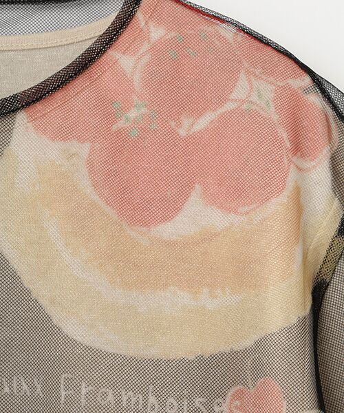 INGEBORG / インゲボルグ Tシャツ | Le Salon de INGEBORG pt.チュールレイヤードカットソー | 詳細11