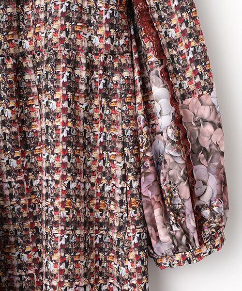 INGEBORG / インゲボルグ ロング・マキシ丈ワンピース | リントンフラワーpt.ワンピース | 詳細4