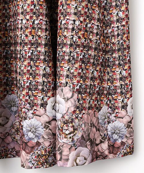 INGEBORG / インゲボルグ ロング・マキシ丈ワンピース | リントンフラワーpt.ワンピース | 詳細5