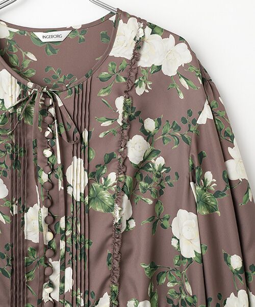 INGEBORG / インゲボルグ ロング・マキシ丈ワンピース | カメリアpt.ワンピース | 詳細5