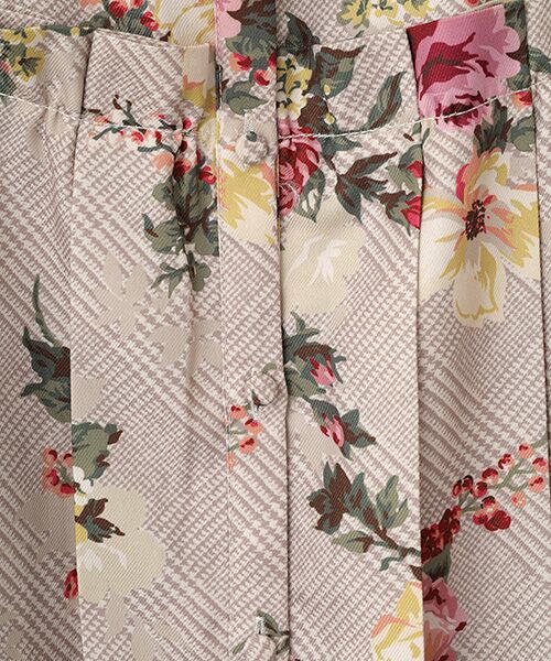 INGEBORG / インゲボルグ ロング・マキシ丈ワンピース | ●チェックブーケpt.ワンピース | 詳細6