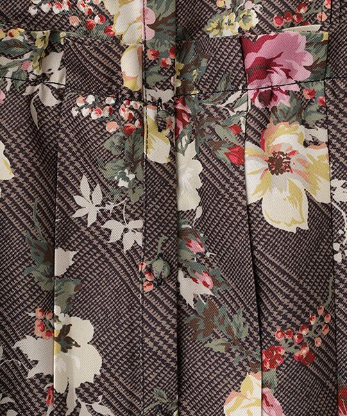 INGEBORG / インゲボルグ ロング・マキシ丈ワンピース | ●チェックブーケpt.ワンピース | 詳細7