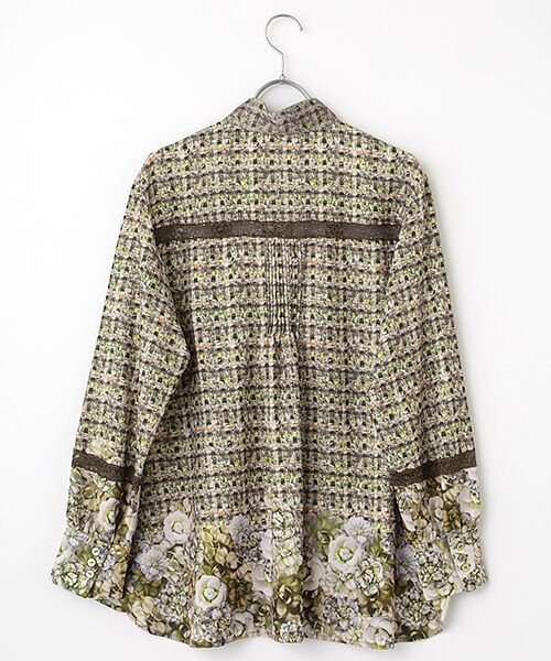 INGEBORG / インゲボルグ シャツ・ブラウス | ●リントンフラワーpt.ブラウス | 詳細1