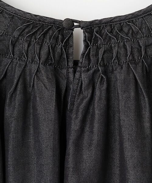 INGEBORG / インゲボルグ シャツ・ブラウス | テンセルデニムタックブラウス | 詳細4