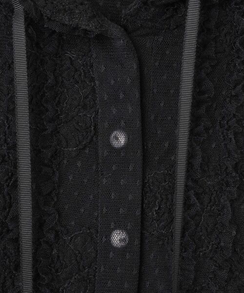 INGEBORG / インゲボルグ シャツ・ブラウス | カメリアチュールレースブラウス | 詳細1