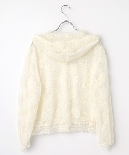 INGEBORG / インゲボルグ シャツ・ブラウス | カメリアチュールレースブラウス | 詳細2