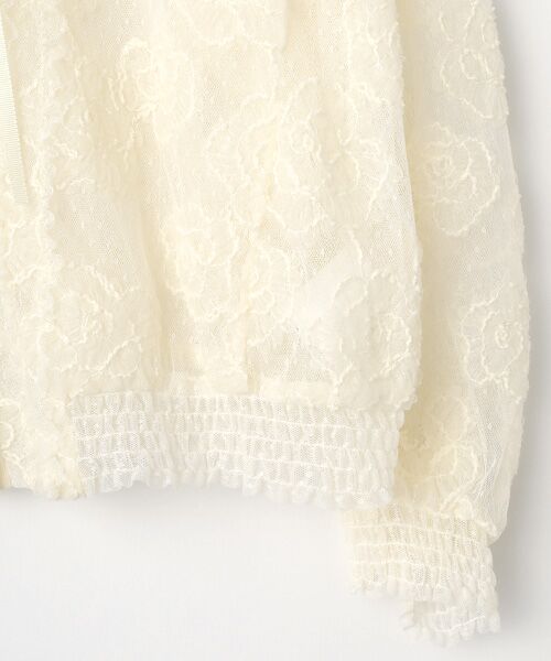 INGEBORG / インゲボルグ シャツ・ブラウス | カメリアチュールレースブラウス | 詳細4