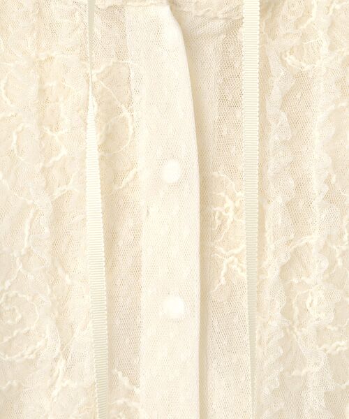 INGEBORG / インゲボルグ シャツ・ブラウス | カメリアチュールレースブラウス | 詳細5