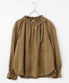 INGEBORG / インゲボルグ シャツ・ブラウス | エコスエードブラウス