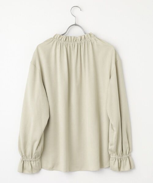 INGEBORG / インゲボルグ シャツ・ブラウス | エコスエードブラウス | 詳細2