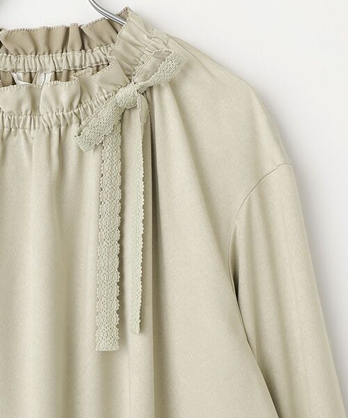 INGEBORG / インゲボルグ シャツ・ブラウス | エコスエードブラウス | 詳細3