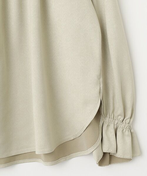 INGEBORG / インゲボルグ シャツ・ブラウス | エコスエードブラウス | 詳細4