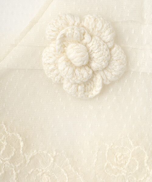 INGEBORG / インゲボルグ シャツ・ブラウス | カメリアチュールレースチュニック | 詳細7