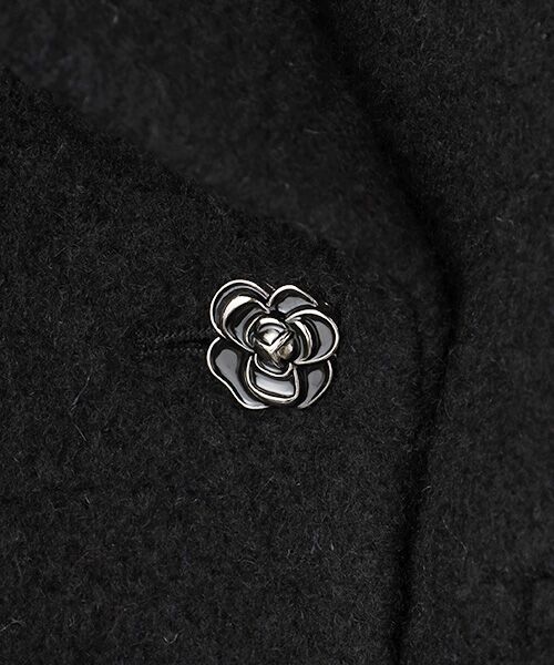 INGEBORG / インゲボルグ その他アウター | アルパカループビックカラーコート | 詳細2