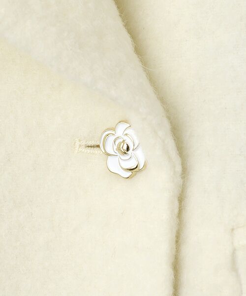 INGEBORG / インゲボルグ その他アウター | アルパカループビックカラーコート | 詳細4