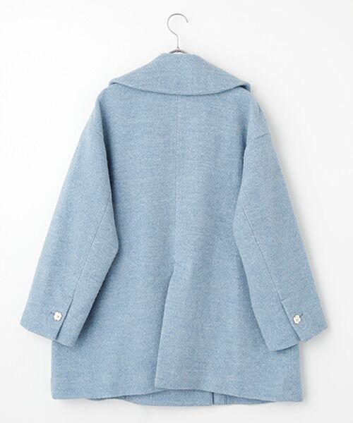 INGEBORG / インゲボルグ その他アウター | アルパカループビックカラーコート | 詳細7