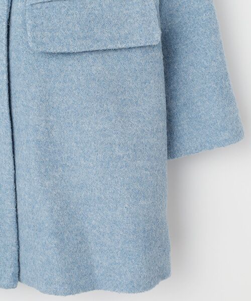 INGEBORG / インゲボルグ その他アウター | アルパカループビックカラーコート | 詳細9