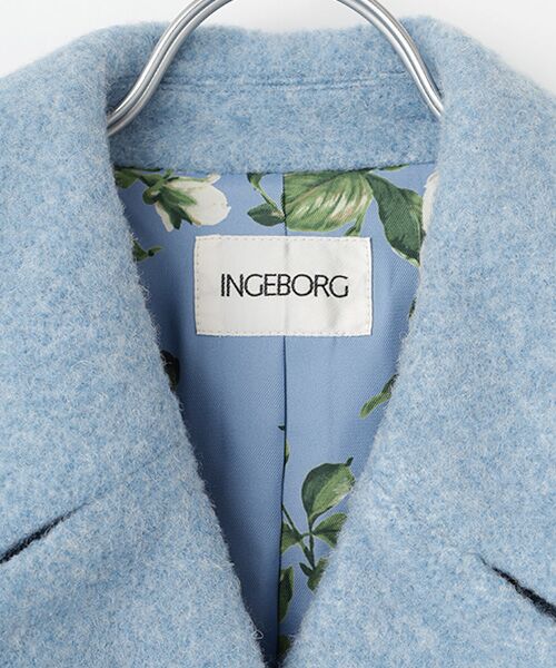 INGEBORG / インゲボルグ その他アウター | アルパカループビックカラーコート | 詳細11