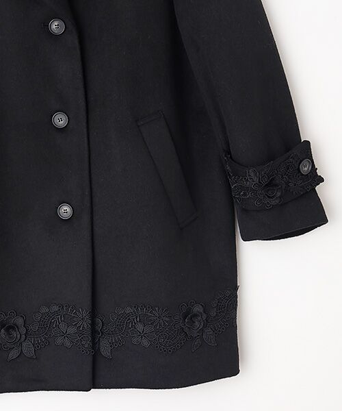 INGEBORG / インゲボルグ その他アウター | エアーモッサーレース使いコート | 詳細3