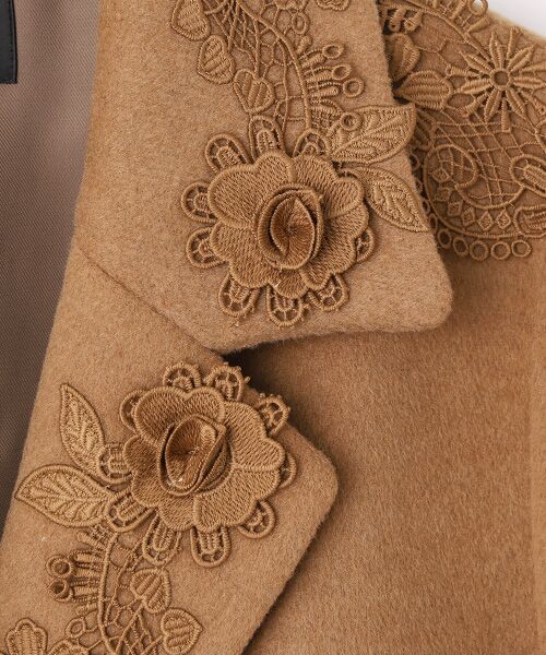 INGEBORG / インゲボルグ その他アウター | エアーモッサーレース使いコート | 詳細6