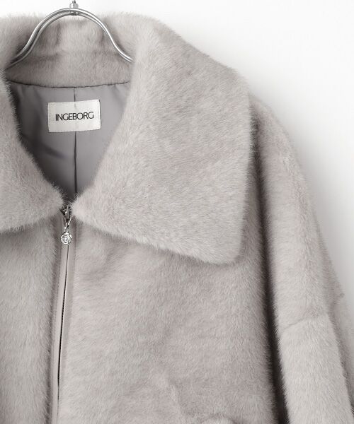 INGEBORG / インゲボルグ その他アウター | エコファーブルゾン | 詳細3