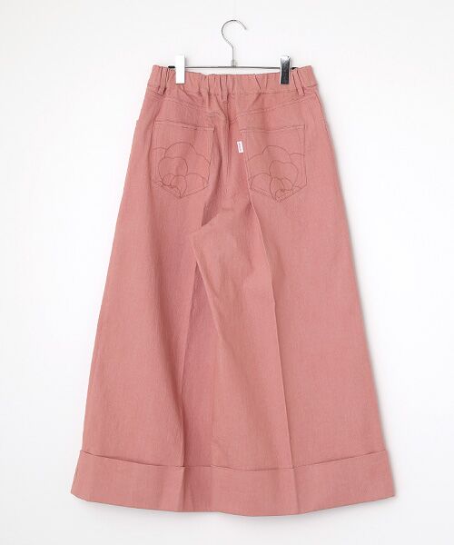 INGEBORG / インゲボルグ デニムパンツ | カメリア刺繍デニムパンツ | 詳細2
