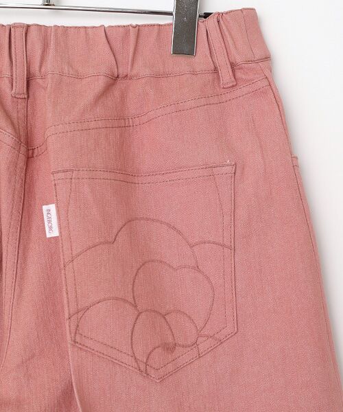 INGEBORG / インゲボルグ デニムパンツ | カメリア刺繍デニムパンツ | 詳細5