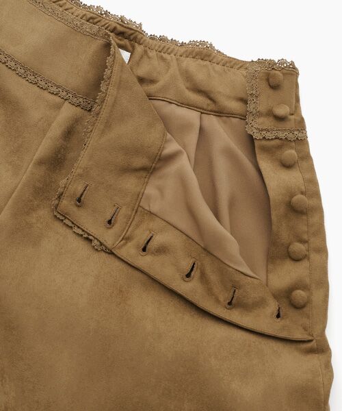 INGEBORG / インゲボルグ その他パンツ | エコスエードフレアーパンツ | 詳細6