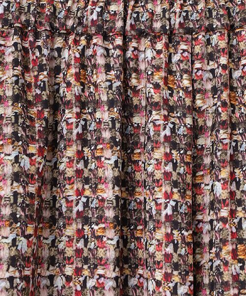 INGEBORG / インゲボルグ ロング・マキシ丈スカート | ●リントンフラワーpt.ティアードスカート | 詳細6