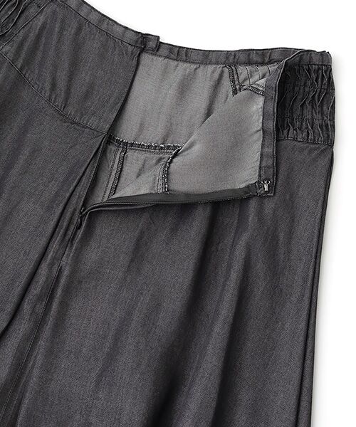 INGEBORG / インゲボルグ デニムスカート | ●テンセルデニムボックスタックスカート | 詳細4