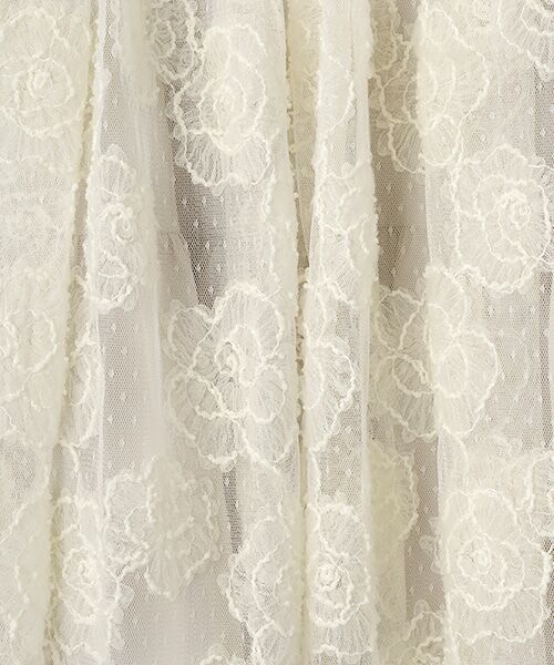 INGEBORG / インゲボルグ ロング・マキシ丈スカート | カメリアチュールレーススカート | 詳細6