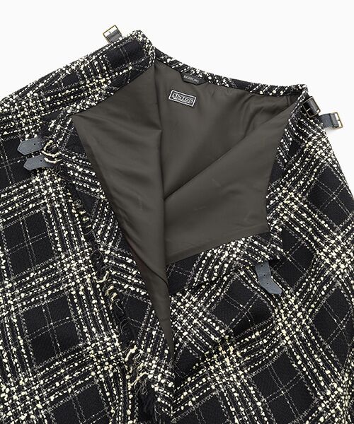 INGEBORG / インゲボルグ ロング・マキシ丈スカート | リントンビッグチェックツイードスカート | 詳細4