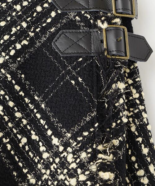 INGEBORG / インゲボルグ ロング・マキシ丈スカート | リントンビッグチェックツイードスカート | 詳細5