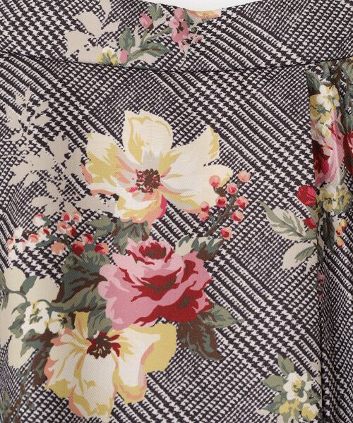 INGEBORG / インゲボルグ ロング・マキシ丈スカート | チェックブーケpt.スカート | 詳細1