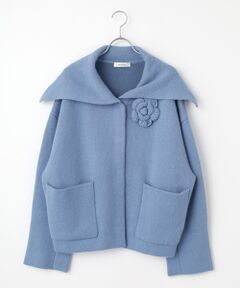 インゲボルグ　INGEBORG ベルト付きデニムコート 　ブラック13号 INGEBORG / インゲボルグ アウター | ファッション通販