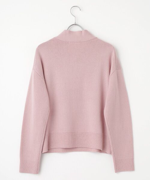 INGEBORG / インゲボルグ ニット・セーター | カメリア刺繍入りボウタイニット | 詳細3