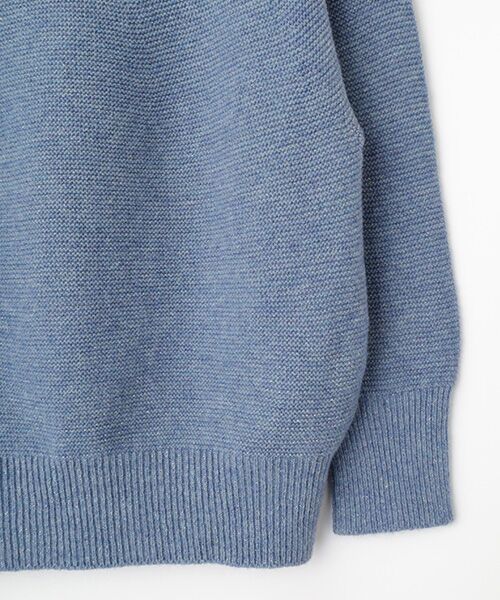 INGEBORG / インゲボルグ ニット・セーター | フラワーモチーフ付きボトルネックニット | 詳細6