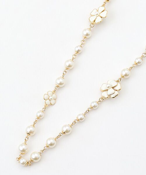 INGEBORG / インゲボルグ ネックレス・ペンダント・チョーカー | カメリアモチーフロングネックレス | 詳細2