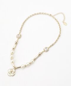 INGEBORG / インゲボルグ ネックレス・ペンダント・チョーカー | カメリアモチーフショートネックレス