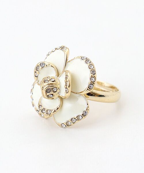 INGEBORG / インゲボルグ リング | カメリアモチーフリング | 詳細1