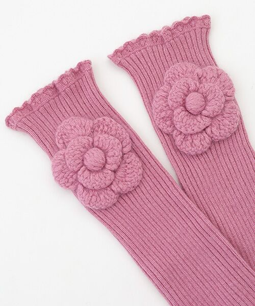 INGEBORG / インゲボルグ 手袋 | フラワーモチーフ付きアームカバー | 詳細5