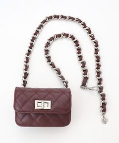 新品タグ付き インゲボルグ INGEBORG ツイードショルダーバッグ セール】 【OUTLET】ツイードショルダーバッグ （ショルダー