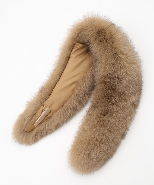 INGEBORG / インゲボルグ マフラー・ショール・スヌード・ストール | フォックスファーマフラー | 詳細4
