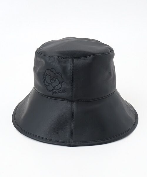 INGEBORG / インゲボルグ ハット | ラムレザーバケットハット | 詳細1