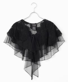 INGEBORG / インゲボルグ マフラー・ショール・スヌード・ストール | カメリアチュールレースフリルストール