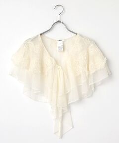 INGEBORG / インゲボルグ マフラー・ショール・スヌード・ストール | カメリアチュールレースフリルストール