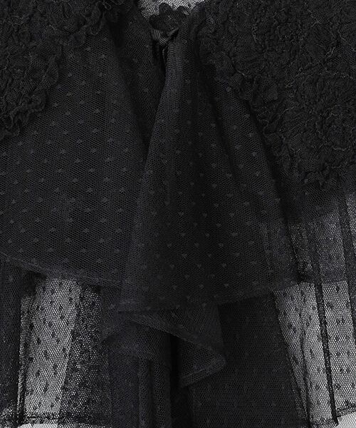 INGEBORG / インゲボルグ マフラー・ショール・スヌード・ストール | カメリアチュールレースフリルストール | 詳細4