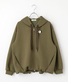 INGEBORG / インゲボルグ カーディガン・ボレロ | バルーンシルエットパーカー